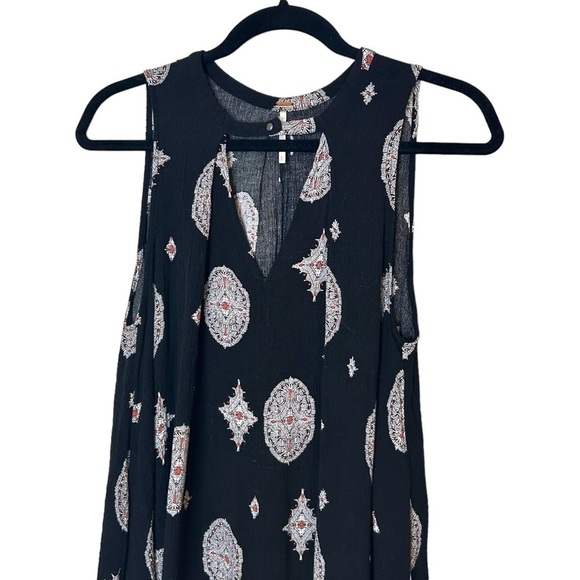 Free People Medallion Print Swing Tunic Dress - Picture 6 of 12